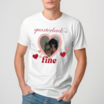 Quarterbacks Fine Heart Shirt