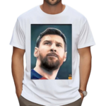 FC Barcelona Congrats To Lionel Messi Birthday Goat Artwork Essential 2024 Shirt