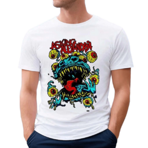 Asking Alexandria Eyeball Monster Neon Shirt