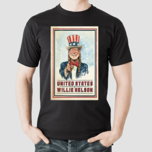 Willie Nelson Canvas Wrap Poster Shirt