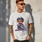 Black Betty Boop Women Shirt