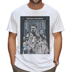 Top Dallas Mavericks Are Western Conference Champions And Headed To NBA Finals 2024 Poster Shirt