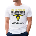 XFL Conference Champions San Antonio Brahmas 2024 Shirt