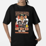 Willie Mays 24 Say Hey Kid 1931 2024 Thank You For The Memories Shirt