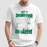 Not A Brain Cell In Sight Cat Smooth Brain 2024 Shirt