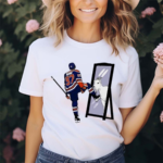 Edmonton Oilers Connor Mcdavid Mirror Goat Shirt