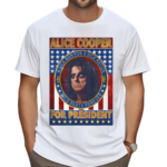 Vintage Alice Cooper For President Shirt