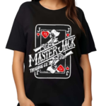 Masterjack Trading Co Gambler Pocket Black Shirt