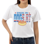 Where My Dogs At USA Shirt