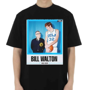 Rip City Icon And Basketball Legend Bill Walton 1952-2024 Television Sportscaster Played San Diego X Los Angeles Clippers And Boston Celtics Shirt