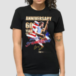 Anniversary 60th Year 1964-2024 Bruce Springsteen Thank You For The Memories Shirt