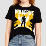 Wolverine 92 silhouettes logo shirt