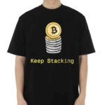 Bitcoin Keep Stacking Coin Shirt