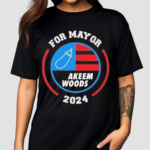 For Mayor Akeem Woods 2024 Shirt