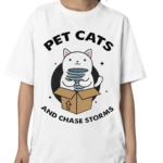 Pet Cats And Chase Storms Funny Shirt