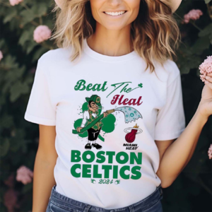 2024 Boston Celtics Basketball Beat The Miami Heat Shirt