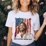 One Nation Under God American Flag Shirt