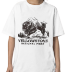 Yellowstone Bison National Park Graphic Shirt