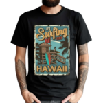 Its Surfing Time Hawaii The Landing World Shirt