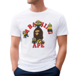 Sapnap Bape X Minions College Shirt