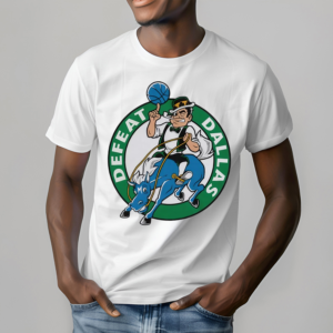 Boston Celtics Riding Horse Beat Dallas Mavericks Shirt