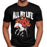 Death All My Life Reaper Horse Painting Shirt