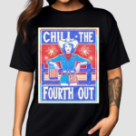 Chill The Fourth Out Patriotic Cowgirl Shirt