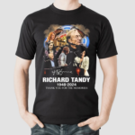 Richard Tandy 1948-2024 Thank You For The Memories Shirt