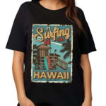 Its Surfing Time Hawaii The Landing World Shirt