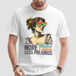 More Pride Less Prejudice LGBT Shirt