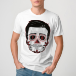 Drake Maye Sugar Skull New England T-Shirt