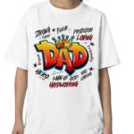 King Dad Man Of God Hardworking Shirt