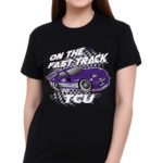 On the fast track to TCU Horned Frogs Painting Shirt