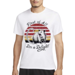 Vintage First Of All Im A Delight PNG Shirt