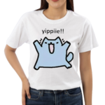 Silly Nub Cat Yippie Shirt