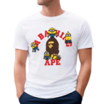Sapnap Bape X Minions College Shirt