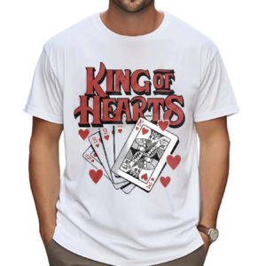 King Of Hearts Raglan Card Heart Shirt