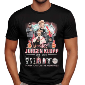 Liverpool Jurgen Klopp 2015-2024 Thank You For The Memories Signature Shirt