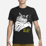 Zade Wearing Junji Ito’s Cat Diary Yon And Mu Cat Bite Shirt