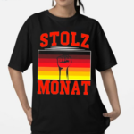 Heiko Wearing Stolz Monat Shirt