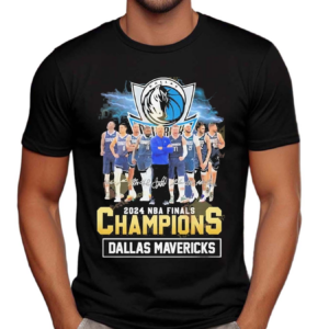 2024 NBA Finals Champions Dallas Mavericks Signature Shirt