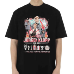 Liverpool Jurgen Klopp 2015-2024 Thank You For The Memories Shirt