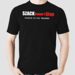 Zack Morris ZACK Doesnt Stop Power To The Traders Shirt