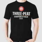 Olimpia Milano Three Peat Campioni D’Italia 2023 2024 Shirt