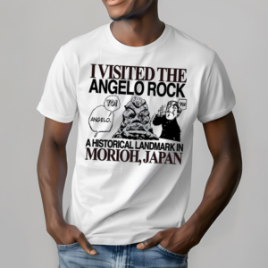 Yo Angelo I Visited The Angelo Rock A Historical Landmark In Morioh Japan Limited Shirt