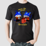 Toshi Base Here To Cause Trouble Shirt