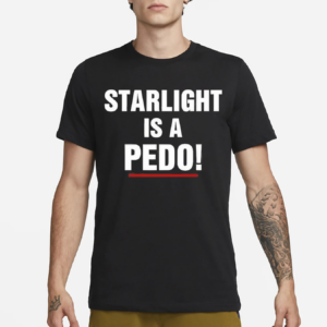 Rob Benedict Wearing Starlight Is A Pedo Shirt