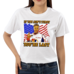 Steve Ricky Bobby If You Ain’t First You’re Last America Flag Shirt