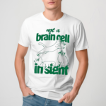 Not A Brain Cell In Sight Cat Smooth Brain 2024 Shirt