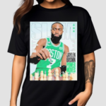 Jaylen Brown Power Moves Slam Cover Shirt